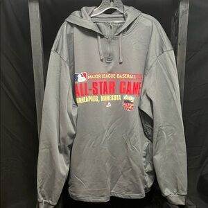 Majestic Authentic Collection Gray Hoodie